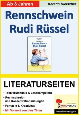Obrázok produktu pre Rennschwein Rudi Rüssel / Literaturseiten