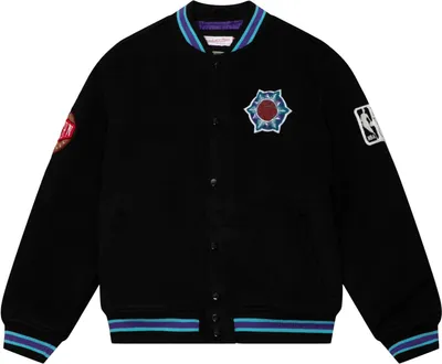 Produktbild von M&N HWC Heavyweight Wool Varsity Jacke - Utah Jazz - XXL