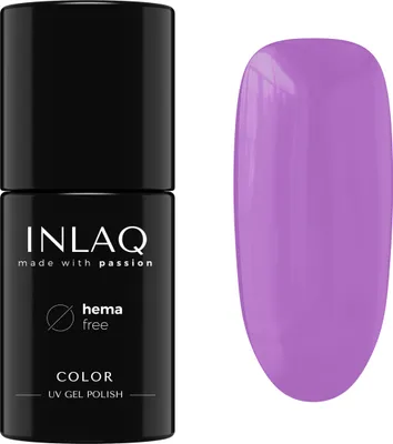 Produktbild von INLAQ® HEMA Free UV Nagellack  6 ml - Gel Nail Polish frei von HEMA - Pastelove Kollektion, Farbe Lavender Haze