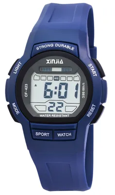Produktbild von Herrenuhr Silikon XI005 silberfarbig, Datumsanzeige