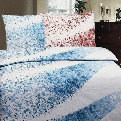 Produktbild von 4-tlg Mikrofaser Bettwäsche Reißverschluss 135x200cm