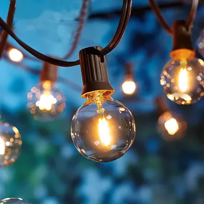 Produktbild von LUMILED LED rozprávkové svetlá stmievateľné 15,2M 30x žiarovky vnútorné 230V IP44 G45 30 žiaroviek rozprávkové svetlá teplá biela 3000K pre vianočnú záhradu