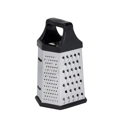 Image de Resto Kitchenware 95411 râpe manuelle/spiralizer Râpe pour boîte Noir, Acier inoxydable
