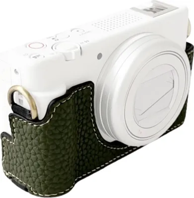 Produktbild von Tragbare Kamera-Schutzhuelle, Kamerataschenhalter im Retro-Stil, Tragetasche, oeffnung unten, Design, Ersatz fuer die Sony ZV-1F/ZV-1M2-Kamera