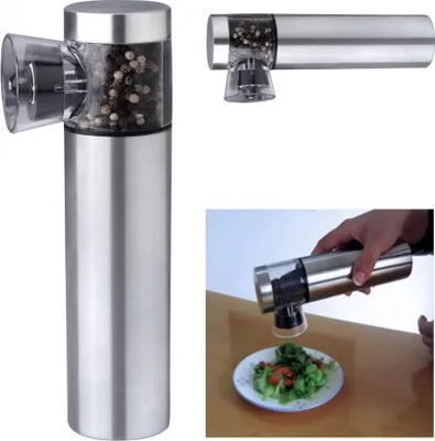 Produktbild von Elektrische Gewürzmühle für verschiede Gewürze (z.B. Pfeffer, Salz, Chili) (Gewürzmühle)