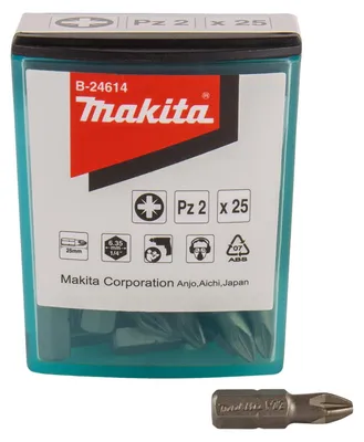 Image de Makita Embout PZ2x25 25 pcs - B-24614