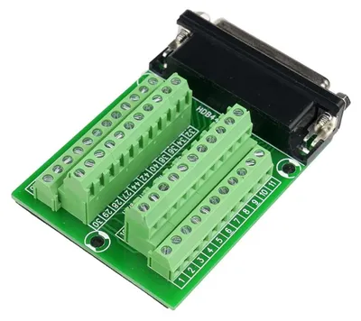 DB44 Buchse auf Klemmenblock, lötfreier D-SUB 44-Pin Adapter