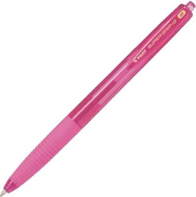 Obrázok produktu pre Pilot Super Grip G Neon Retractable, Doplňovacie, Ružová