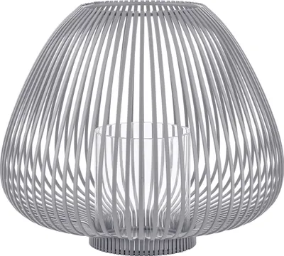 Produktbild von blomus GmbH LYVA Laterne steel gray M 26,5cm