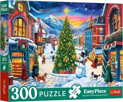 Obrázok produktu pre PUZZLE 300 XMAS EasyPiece obec 23104