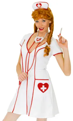 Produktbild von Krankenschwester Linda Kostüm Größe: 32/34