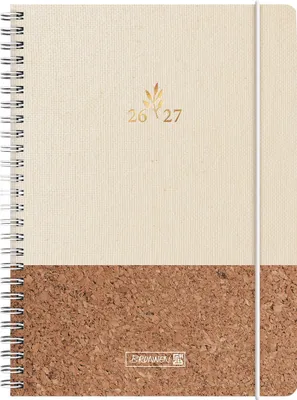 Produktbild von Schülerkalender 2026/2027 "Naturality" | A5, Textil