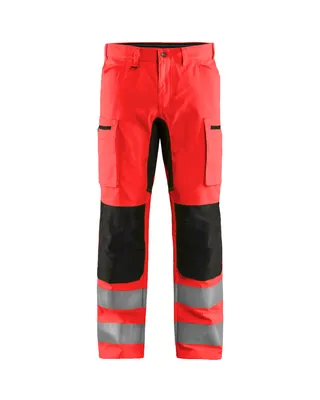 Produktbild von Blakläder® High Vis Arbeitshose mit Stretch High Vis 1585 1811 in div. Farben, Farbe:high vis gelb/marineblau, Größe:56