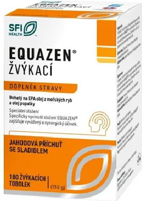 Productafbeelding van EQUAZEN, 180 kauwtabletten met aardbeismaak