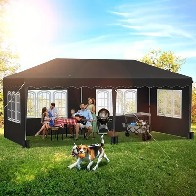 Zdjęcie produktu dla Pawilon - Pergola - Namiot partyjny - Pawilon ogrodowy - Pergola ogrodowa - 3x6 metrów