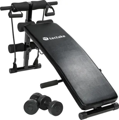 Obrázok produktu pre Sit-up Bank Cuttler 129x55x70cm - schwarz