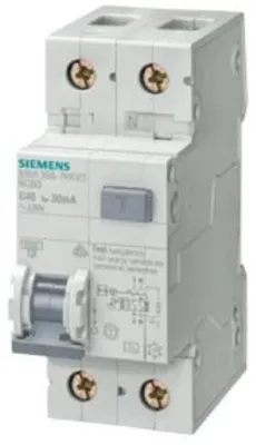 Produktbild von Siemens FI/LS 1+N 2TE 4,5kA Typ A 30mA C10, 4,5 A, IP20
