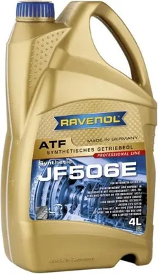 Produktbild von RAVENOL ATF JF506E Automatikgetriebeöl Synthetiköl 4L 1211119-004-01-999 für VW Golf IV Schrägheck (1J1) POLO (9N) Golf IV Variant (1J5) für AUDI