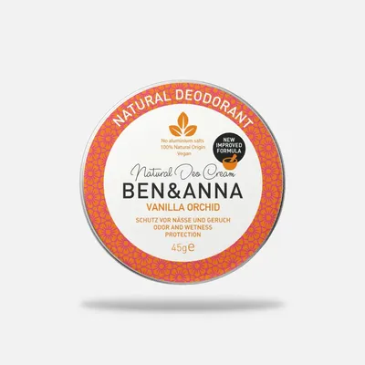 Produktbild von Ben & Anna BA03VO, Frauen, Deodorant, Creme-Deo, Topf, 45 g, Beruhigend