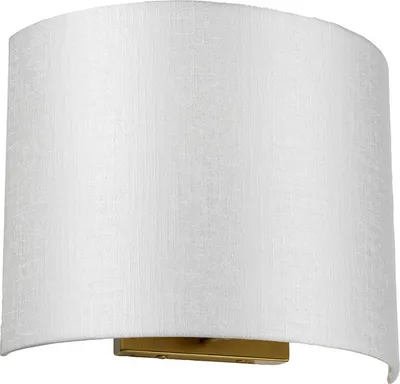 Zdjęcie produktu dla Kinkiet z abażurem złoty 29 cm Cooper 1xE27 60W Designer's Lightbox
