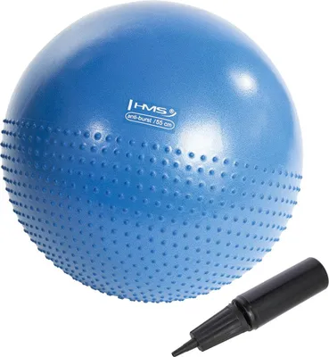 Image de Ballon de gymnastique bleu marine de 55 cm - Anti-éclatement et antidérapant