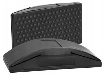 Produktbild von Italko Gummi Schleifklotz 125x67mm Schwarz