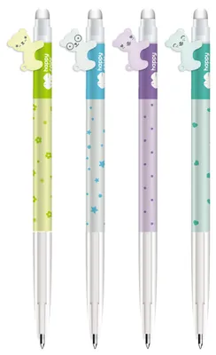 Image de Hello Bears stylo effaçable 0.5mm bleu(12pcs)