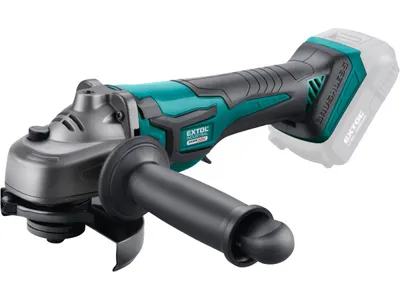 Zdjęcie produktu dla Akumulatorowa szlifierka kątowa Extol Industrial (8791841) SHARE20V, 125mm, BRUSHLESS, bez akumulatora i ładowarki