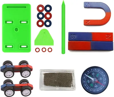 Imagen del producto de Kindermagneten: Kit de levitación magnética, de 16 piezas, para experimentos científicos