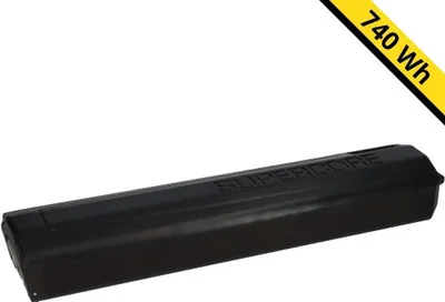 Produktbild von Shimano E-Bike Akku E8000 Unterrohr - 37V 20Ah (740Wh)