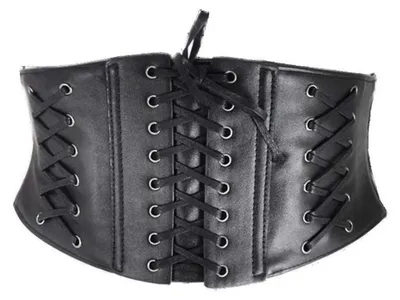 Produktbild von Damen Korsett Gürtel Taillegürtel Gothic Stretchgürtel