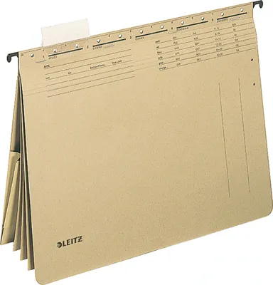 Produktbild von Leitz ALPHA, Braun, A4, Pappe, Polypropylene, DIN 821