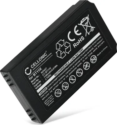Produktbild von CELLONIC 1x Akku für Fernbedienung Kompatibel mit Ikusi IK2, PUPITRE IK2, T70/2, BT11K - (1100mAh , 3.7V)
