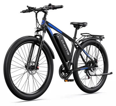 Immagine prodotto di Duotts C29L Bicicletta Elettrica 48V15Ah×2, 29" Ruote, Freni idraulici - Blu Nero