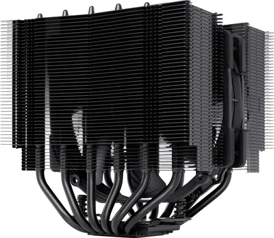 Obrázok produktu pre Noctua NH-D15S chromax.black, Chladič, 14 cm, 300 ot/min, 1500 ot/min, 140,2 m³/h, Čierna