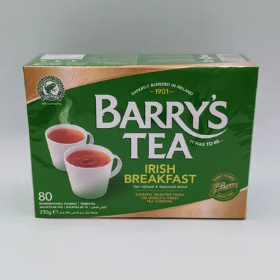 Produktbild von Barry's Tea Irish Breakfast Schwarzer Tee 80 Beutel