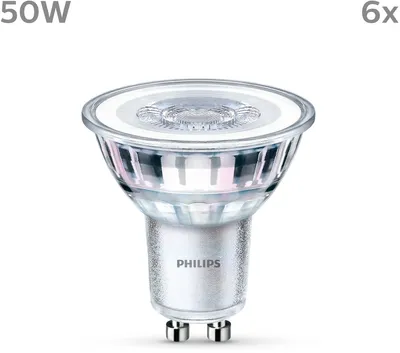 Produktbild von Philips LED-Reflektor GU10 6er Set 4,6W 2700K