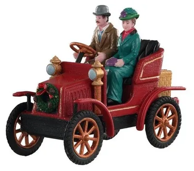 Productafbeelding van First car in town kerstfiguur LEMAX