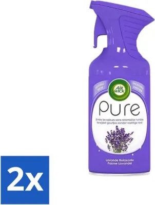Produktbild von Air Wick – Raumspray – Lila Lavendel – 250 ml - Vorteilspack - 2 Stücke