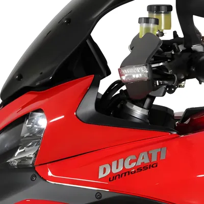 Image de Pare-brise MRA Tourenscheibe T gris fumé avec ABE pour Ducati 1200 Multistrada