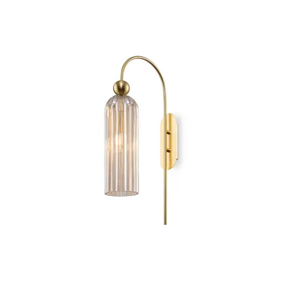 Produktbild von Maytoni Wandleuchte Antic 1x E14 excl. Gold aus Glas , Metall 40W für Küche, Schlafzimmer, Wohnzimmer, Esszimmer, Lobby