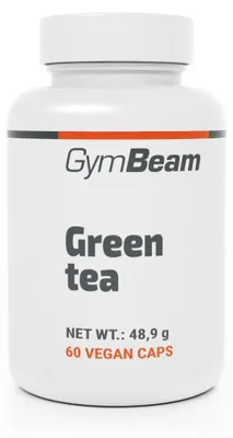 Produktbild von GymBeam - Grüner Tee, 60 Kapseln, ohne Geschmack