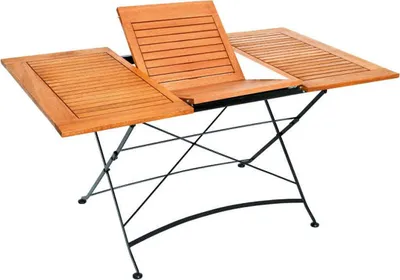 Obrázek produktu pro Rozkládací stůl Merxx Schlossgarten - barva: černá - rozměry: 100/150 cm x 90 cm x 74 cm; 24247-217