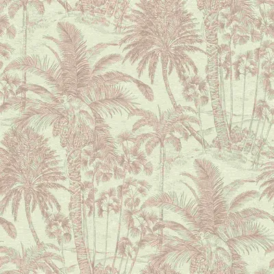 Produktbild von Vliestapete 832549 Tapete Botanical Dschungel 53 x 1005 cm Rasch Selection Gold
