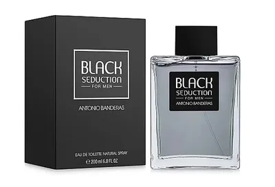 Obrázek produktu pro Antonio Banderas Black Seduction Pro Muže 200ml - Elegantní Vůně pro Moderního Gentlemana