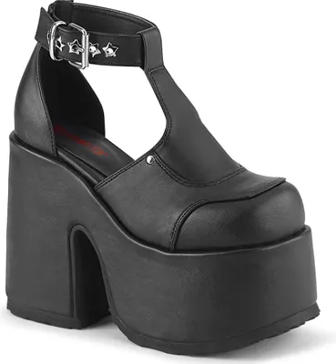 Obrázek produktu pro CAMEL-103 Dámské sandály od DemoniaCult, černé , EU 39, US 9