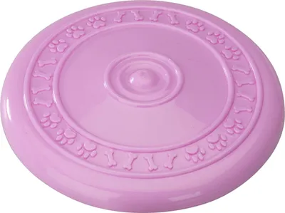 Produktbild von Europet Bernina Hundespielzeug Gummi Frisbee Strawberry rosa