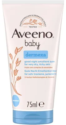 Zdjęcie produktu dla Aveeno baby Dermexa Emolientowy balsam na dobranoc 75 ml
