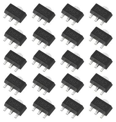 20 Stück NPN Silizium-Transistor 2SD882 D882