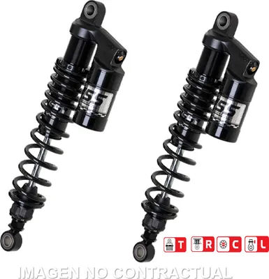 Produktbild von Federbein G362-Serie Stereo hinten Black Edition für Kompatibel mit TRIUMPH Thruxton 1200/R (16-) RG362-390TRCL-20-B